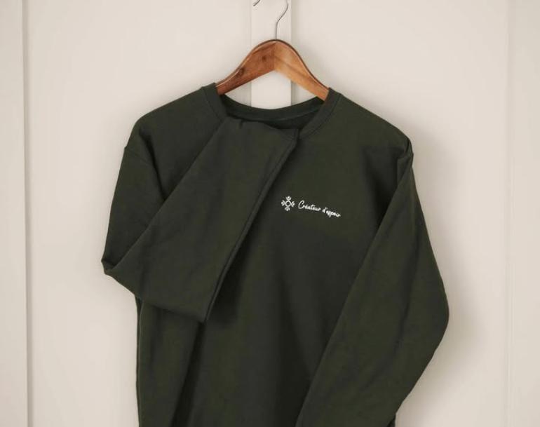 Chandail vert Fondation Martin D’Astous